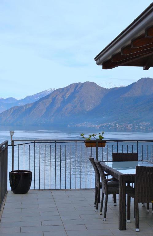 Luxury Penthouse With Big Terrace Argegno Exterior foto