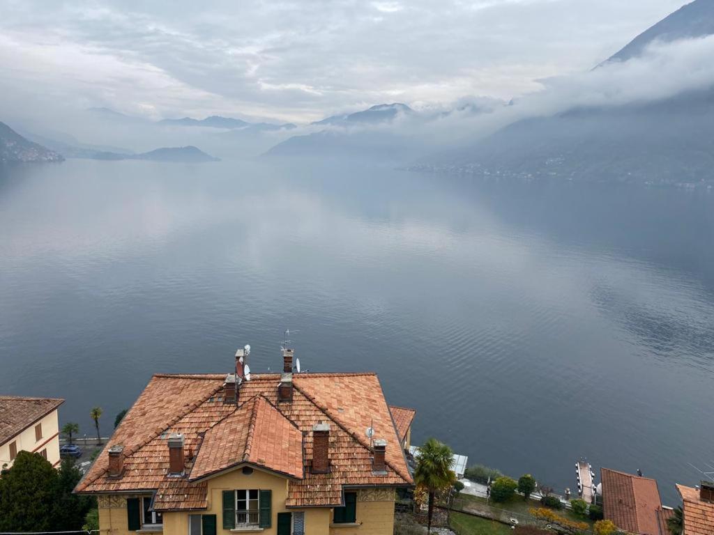 Luxury Penthouse With Big Terrace Argegno Exterior foto